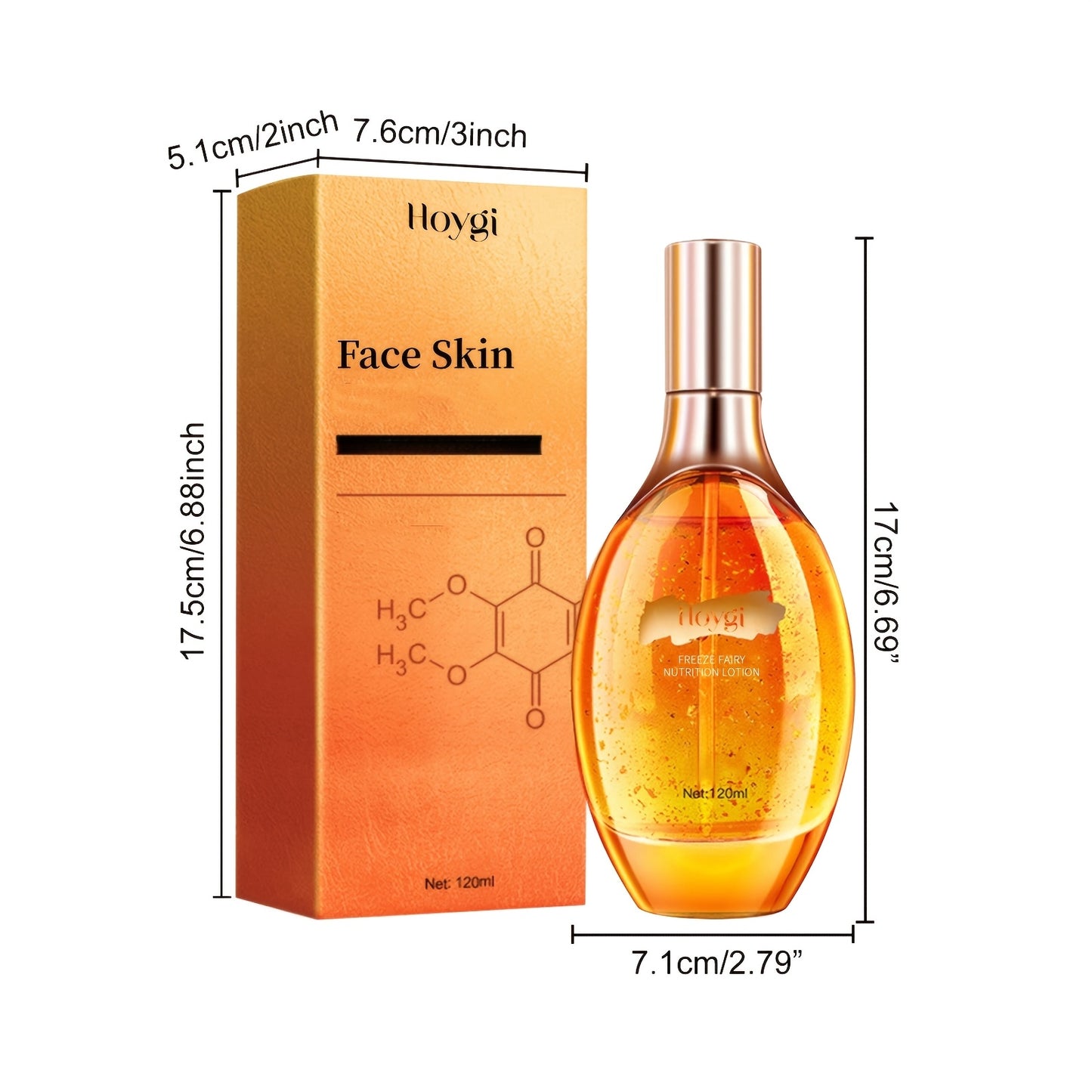 4-in-1 Facial Essence -Makes Skin Feel Plumper, Enhances Skin Softness And Elasticity-Christmas And Thanksgiving Gift, 120ml/4.06oz.