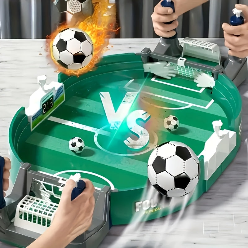 Desk Football -Youngsters Double Table Game Large Football Field Toy, Suitable for Christmas, Thanksgiving, Birthday Gifts