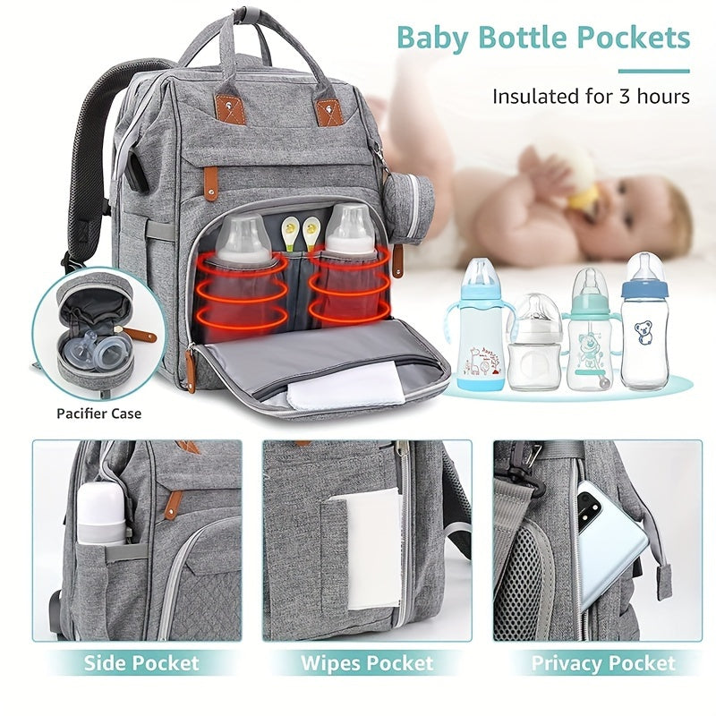 Diaper Bag Backpack, Diaper Bags, Shower Gifts, Multifunctional Diaper Backpack Large Capacity