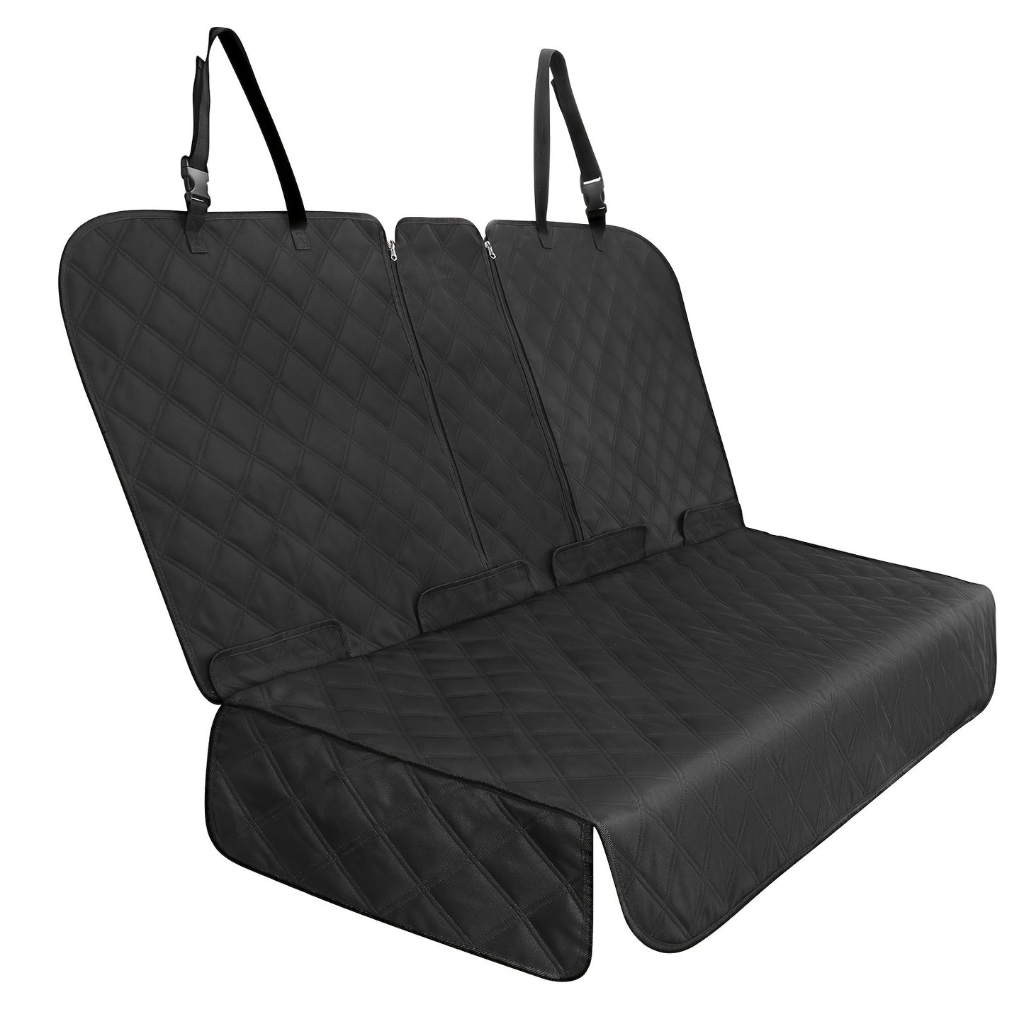 Back Seat Cover 60/40 Split Bench For Cars, Trucks, SUVs