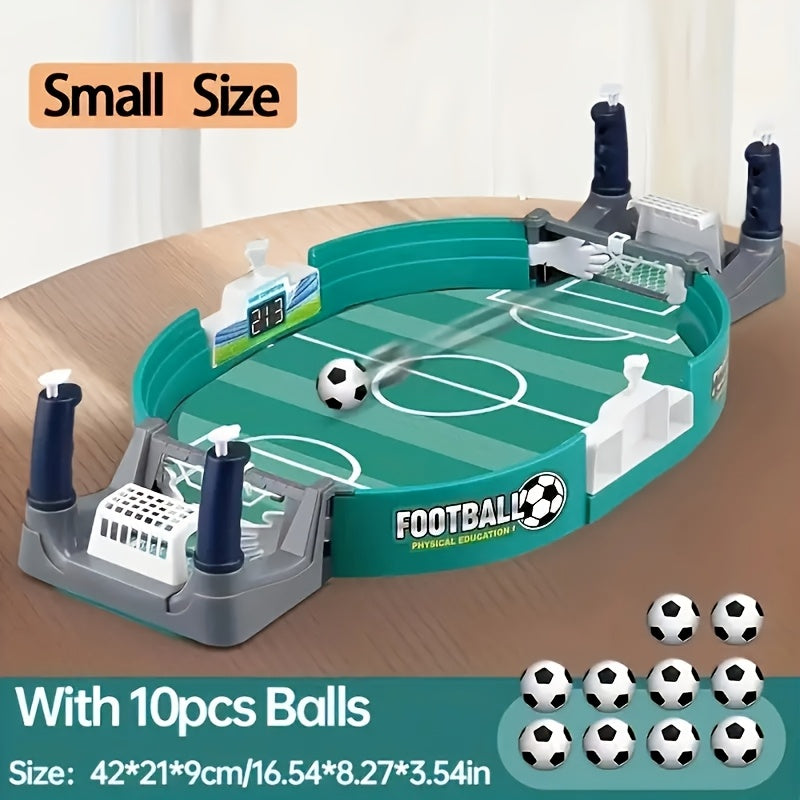 Desk Football -Youngsters Double Table Game Large Football Field Toy, Suitable for Christmas, Thanksgiving, Birthday Gifts