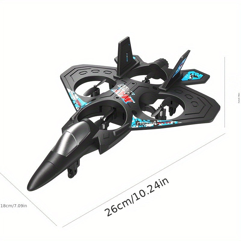 Drone With Rechargeable Battery, Quadcopter Altitude Control, Remote Control Toy For Beginners, Indoor And Outdoor Gifts, Fighter Jet, Toys For Boys And Girls,