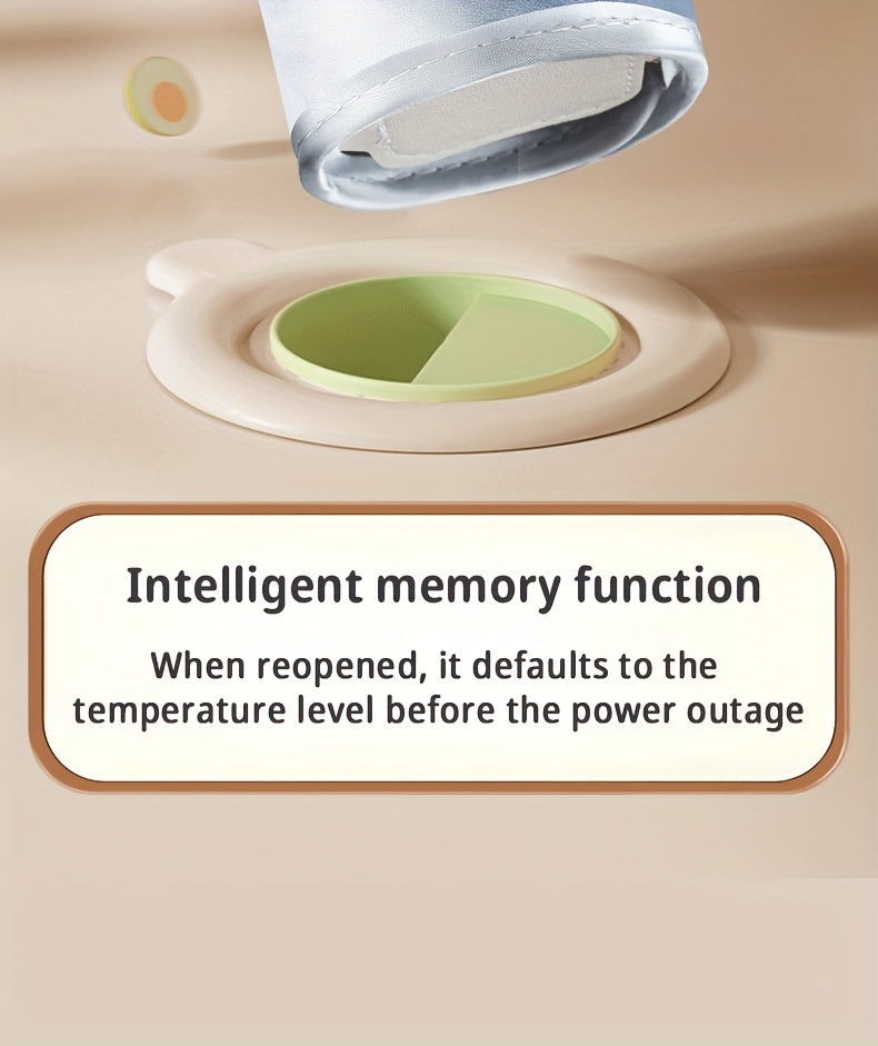 Intelligent Bottle Warmer Sleeve with 21 Temperature Settings and Smart Display, Universal most baby bottle.