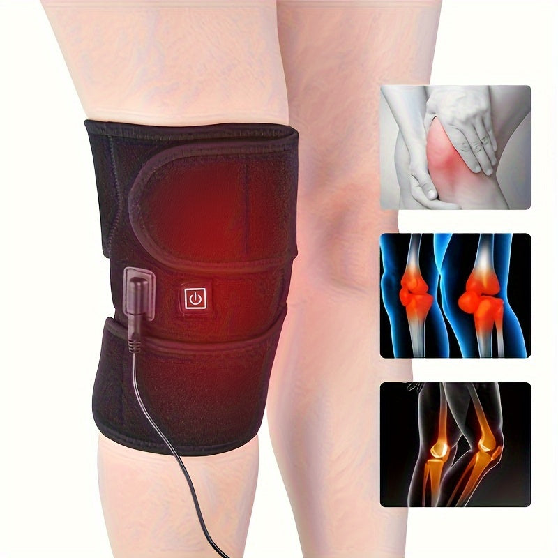 Heated Knee Massager for Relaxation & Warmth - USB Knee