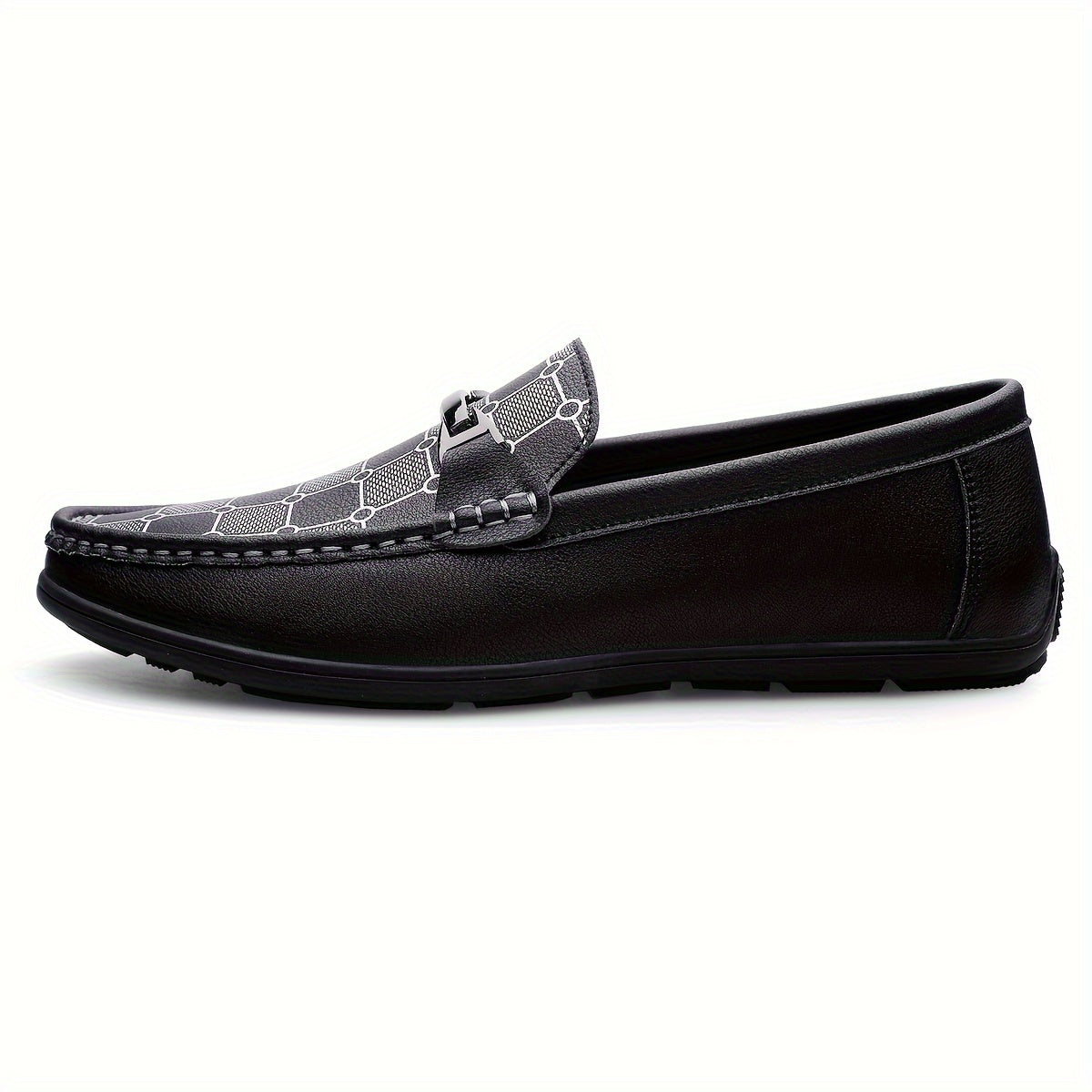 Men's Versatile Fashion Loafers - Breathable, Non-Slip Casual Shoes for All Seasons, Perfect for Business & Leisure