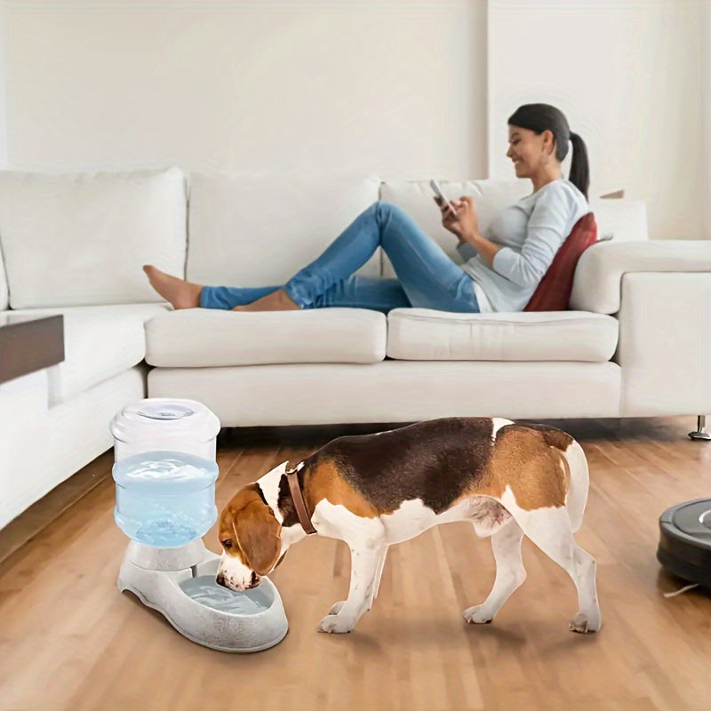 Automatic pet feeder Large capacity automatic water dispenser 1.0gal dog and cat supplies